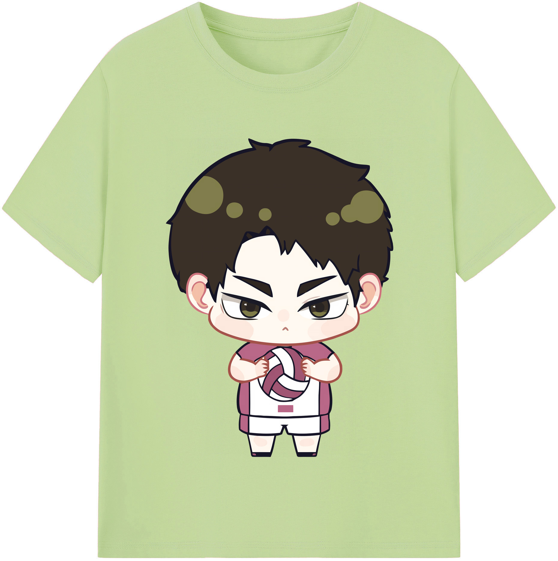 （画像用） ハイキュー!! Haikyu!! 綿100％半袖Tシャツ（フロントプリント）